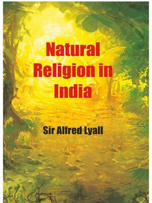 cover image of Natural Religion In India